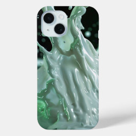 Emerald Splash Dynamics iPhone Case