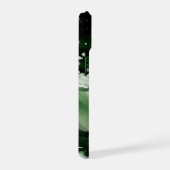 Emerald Splash Dynamics iPhone Case iPhone 15 Case (Rechterkant)