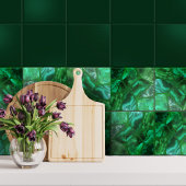 Emerald Spring - Cellen collage N1 Tegeltje