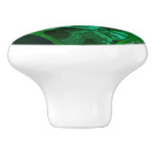 Emerald Spring - Cellen collage N2 Keramische Knop (Zijkant)