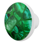Emerald Spring - Cellen collage N2 Keramische Knop (Rechts)