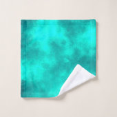 Emerald Storm Cloud Effect Bad Handdoek (Wasdoekje)