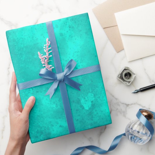 Emerald Storm Wrapping Paper Cadeaupapier (Geschenken)
