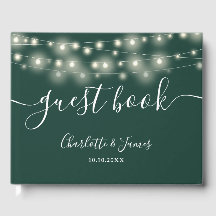 Emerald String Lights Signature Script Trouwdag