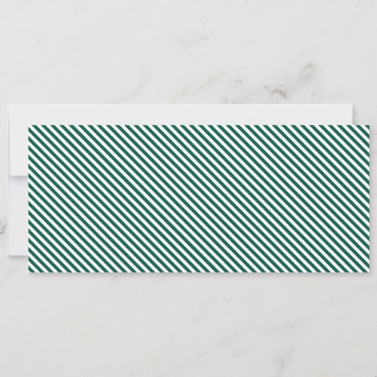 Emerald Stripe Concert Ticket Cadeaubon Kaart (Achterkant)