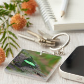Emerald Swallowtail Sleutelhanger (Voorkant Rechts)