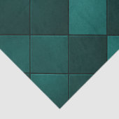 Emerald Tegelpatroon – Moderne Luxe Tissuepapier (Detail)