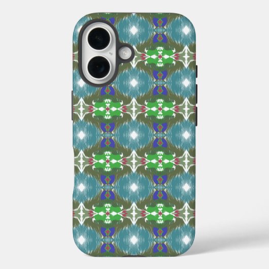 Emerald Tide Kaleidoscope Case-Mate iPhone Case (Achterkant)