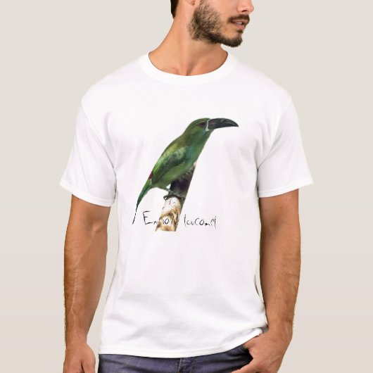 Emerald toucanet t-shirt (Voorkant)