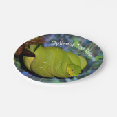 Emerald Tree Boa Snake Papieren Bordje (Gekanteld)