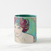 Emerald (vier juwelen), Alphonse Mucha Mok (Midden)
