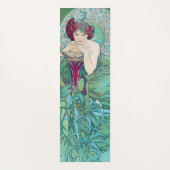 Emerald (vier juwelen), Alphonse Mucha Yogamat (Voorkant)
