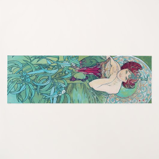 Emerald (vier juwelen), Alphonse Mucha Yogamat (Voorkant (horizontaal))