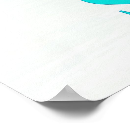 Emerald Waters Hawaiian Luau Wedding Reception Poster (Hoek)