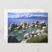 Emerald Waters Lake Tahoe Postcard Briefkaart (Voorkant / Achterkant)
