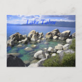 Emerald Waters Lake Tahoe Postcard Briefkaart (Voorkant)