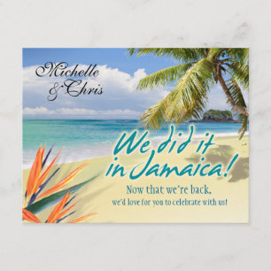 Emerald Waters Reception Card (Jamaica) Kaart