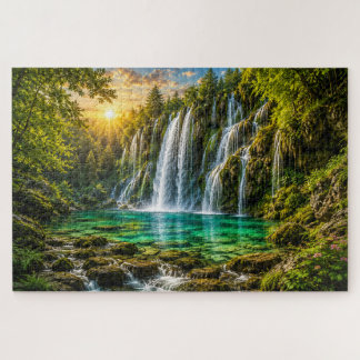 Emerald Waterval Paradijs Puzzel