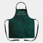 Emerald waterverf Business Schort (Voorkant)