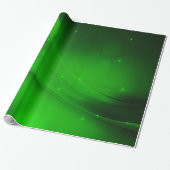 Emerald Wave Cadeaupapier (Uitgerold)