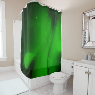 Emerald Wave Douchegordijn