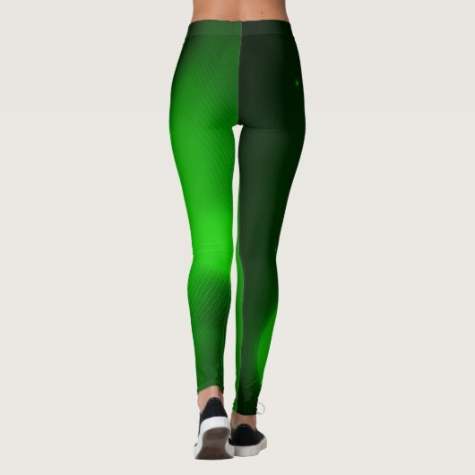 Emerald Wave Leggings (Achterkant)