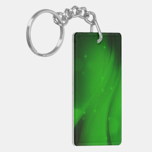 Emerald Wave Sleutelhanger (Voorkant Links)