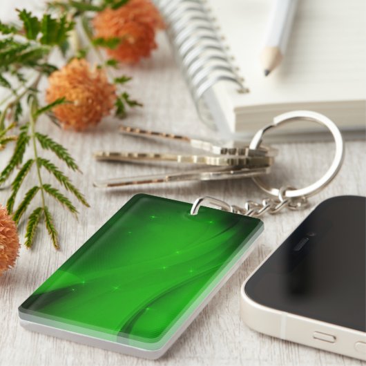Emerald Wave Sleutelhanger (Voorkant Rechts)