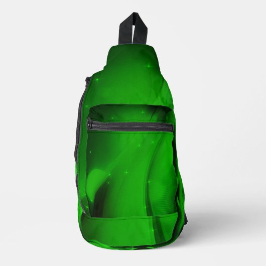 Emerald Wave Sling Bag (Voorkant)
