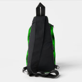 Emerald Wave Sling Bag (Achterkant)