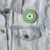 Emerald Wedding Jubileum Button (In situ)