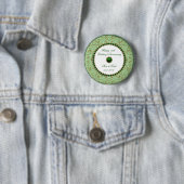 Emerald Wedding Jubileum Button (In situ)