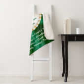 Emerald Wedding Jubileum Gifts for Parents Sherpa Deken (In situ)