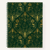 Emerald Whimsigothic Notitieboek (Voorkant)