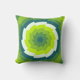 Emerald Whirl Kussen