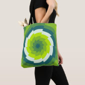 Emerald Whirl Tote Bag (Dichtbij)