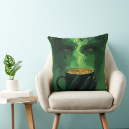 Emerald Whispers – The Spirit in the Cup Kussen