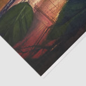 Emerald Wings Tissue beroemd gemaakt door Elsie La Tissuepapier (Detail)