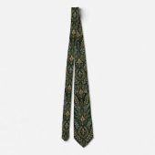 Emerald Winter Barok Luxe Trouwdag Stropdas (Achterkant)