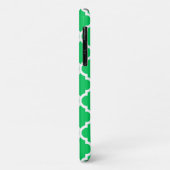 Emerald Wit Marokkaans #5 Marine 3 Initiele Monogr Case-Mate iPhone Case (Achterkant/links)