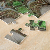 Emerald wood geometrisch 520-delige puzzel legpuzzel (Zijkant)