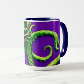 Emerald Wyrm Elegantie Mok (Voorkant rechts)