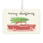 Emerald Zee Auto Fresher - Kerstmis Luchtverfrisser (Achterkant)