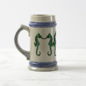 Emerald Zee Horses Stein Bierpul (Links)