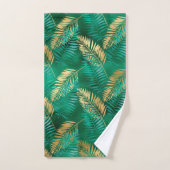 EMERALISEERDE GROENE TROPISCHE PALM BATHROOM TOWEL BAD HANDDOEK (Handdoek)