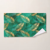 EMERALISEERDE GROENE TROPISCHE PALM BATHROOM TOWEL BAD HANDDOEK (Handdoek)