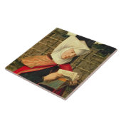 Emerency, de moeder van St. Anne, panel van de e Tegeltje (Zijkant)