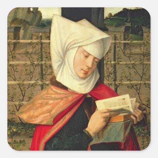 Emerency, de moeder van St. Anne, panel van de e Vierkante Sticker (Voorkant)