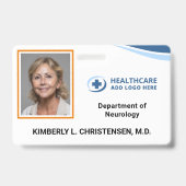  Emergency Codes Hospital Employee Photo ID Badge (Voorkant)