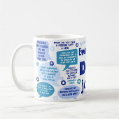 Emergency Dad grapt keramische Mok (Links)